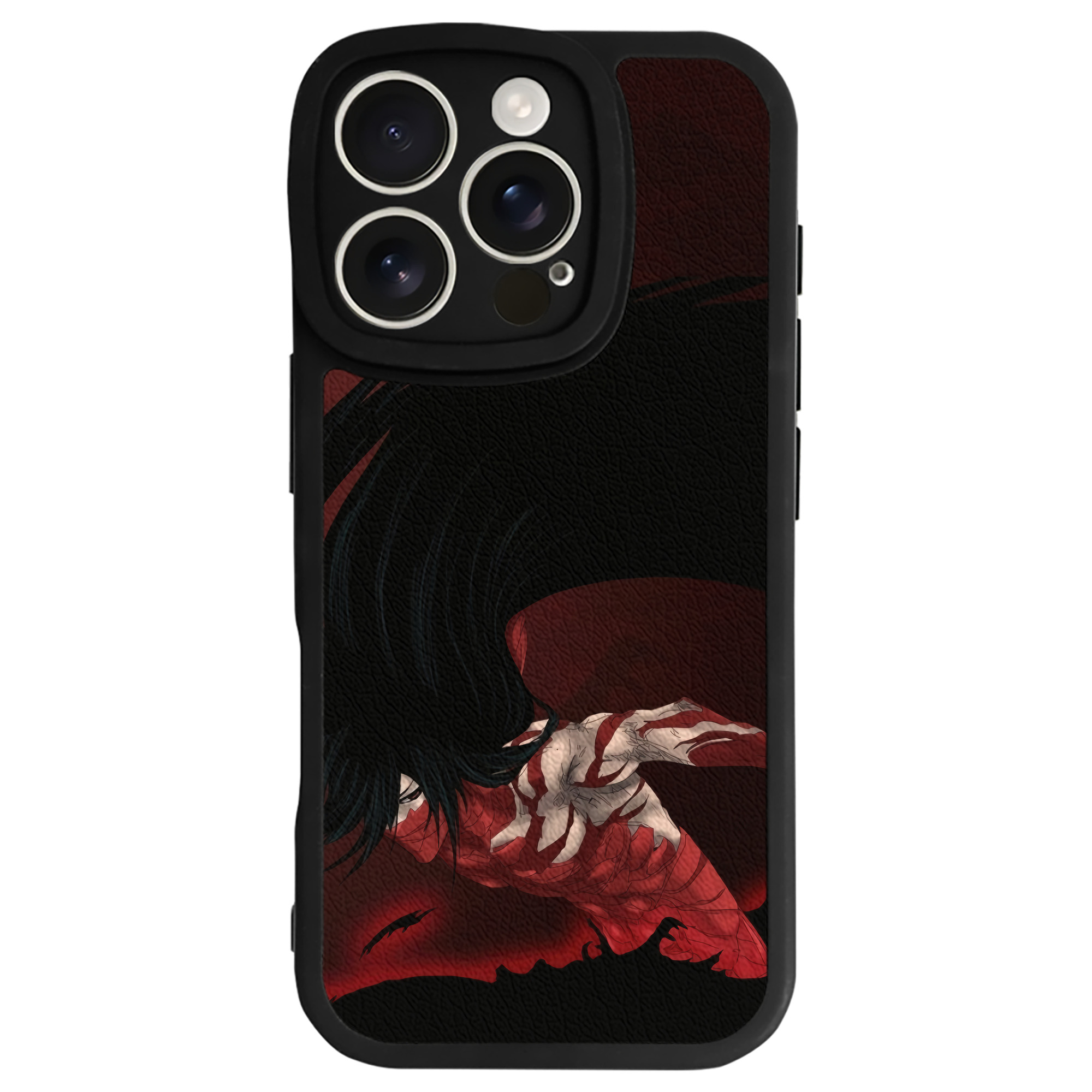 （画像用） ブリーチ BLEACH 【iPhone 16シリーズ対応】シリコンスマホケース（レザー調） 材質：シリコン
